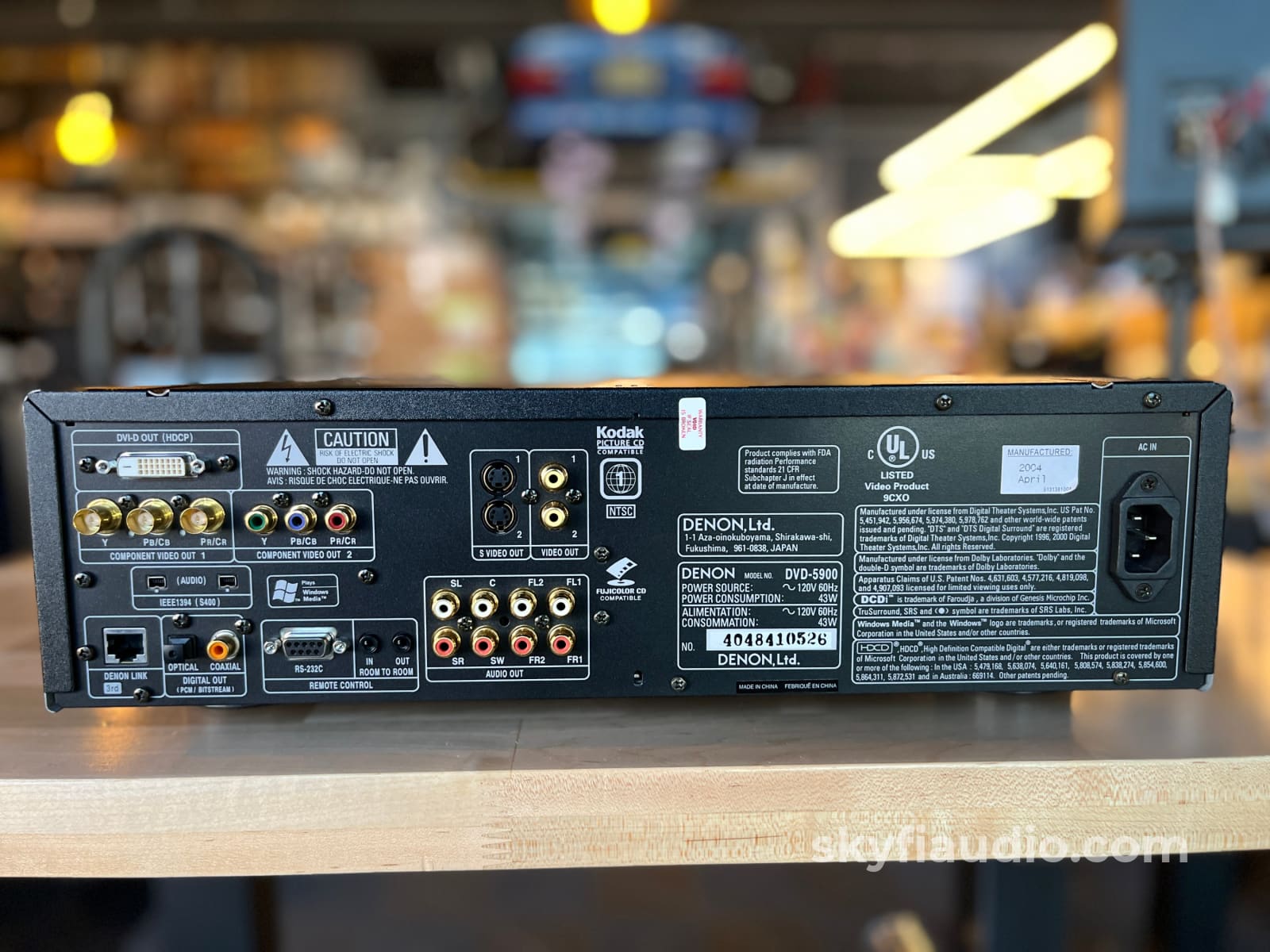 Denon DVD-5900 SACD/HDCD/DVD Player CD + Digital