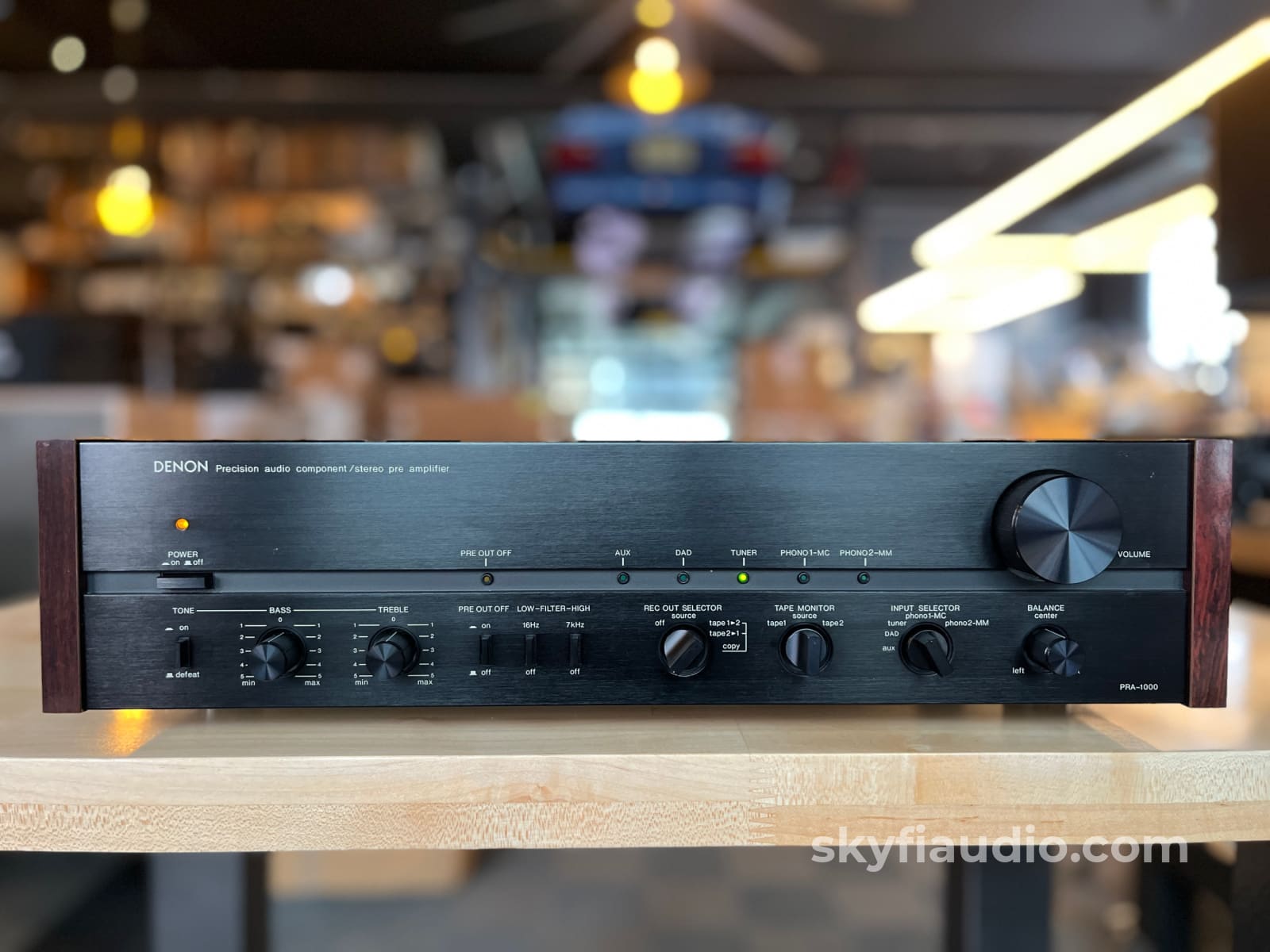 Denon PRA-1000 Vintage Preamplifier w/MM and MC Phono Stage
