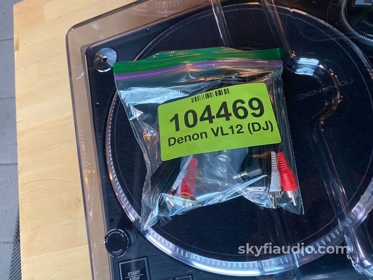 Denon Vl12 Prime Turntable W.ortofon Blue Cartridge