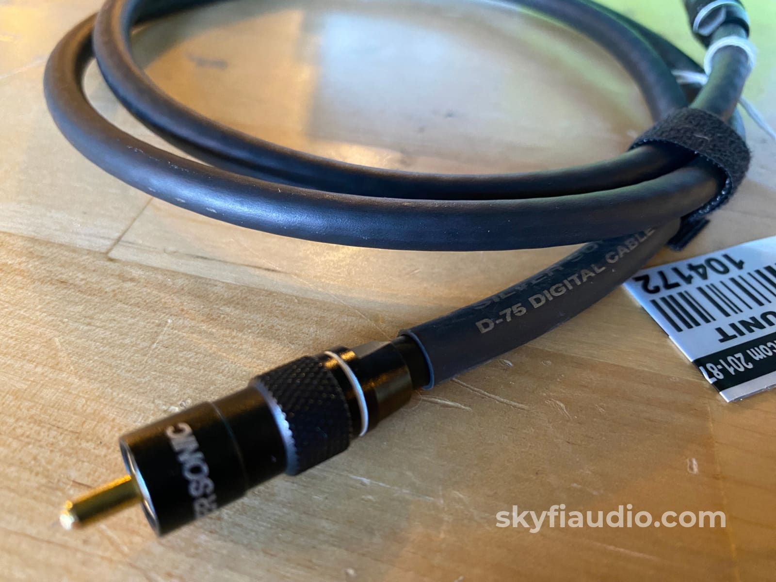 DH Labs Silver Sonic Digital Coaxial Cable - 1m Cables