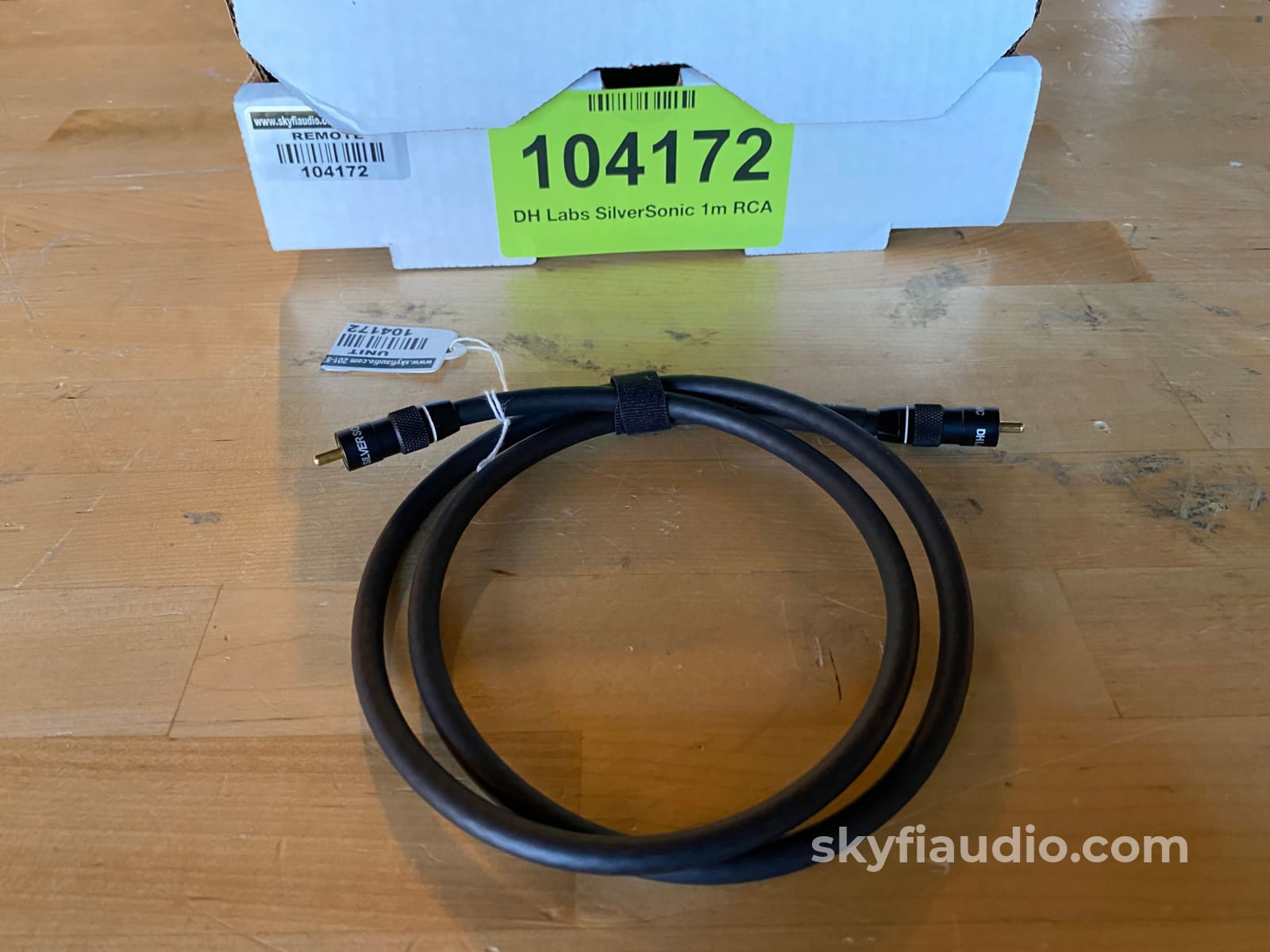 DH Labs Silver Sonic Digital Coaxial Cable - 1m Cables