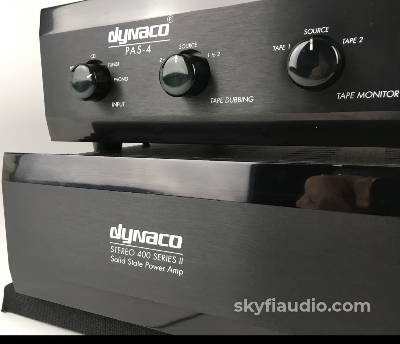 Dynaco Pas-4 Tube Preamp And Stereo 400 Series Ii Solid State Amp Combo Amplifier