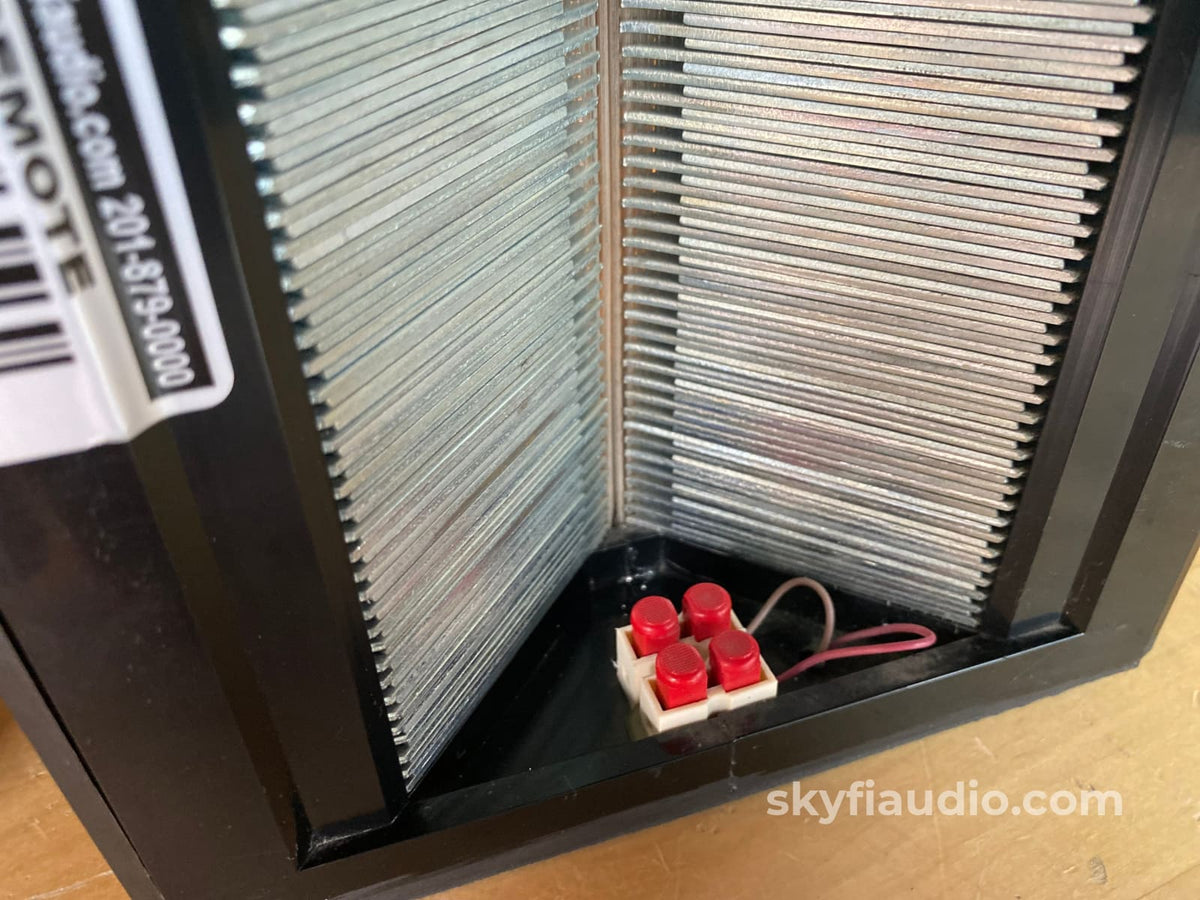 Ess Heil Amt (Air Motion Transformer) Tweeter Pair - Original! Speakers