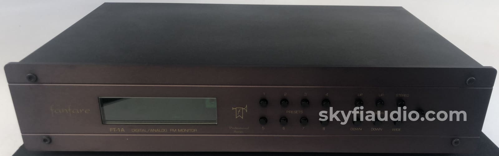 Fanfare Ft-1A Digital/Analog Fm Tuner With Remote - Stereophile Class A Rated Component
