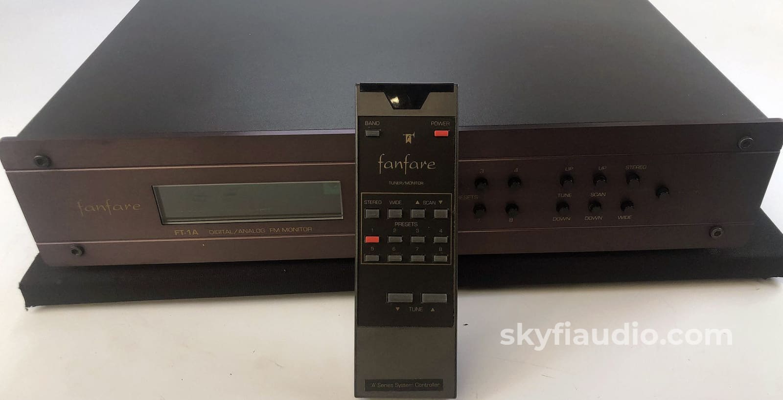 Fanfare Ft-1A Digital/Analog Fm Tuner With Remote - Stereophile Class A Rated Component