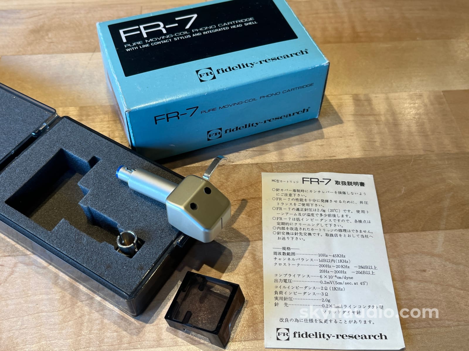 プ*す様 Fidelity-Research ／FR-7f 一体型 MCカートリ Fidelity Research FR-7 Vintage MC Phono Cartridge - Complete Kit
