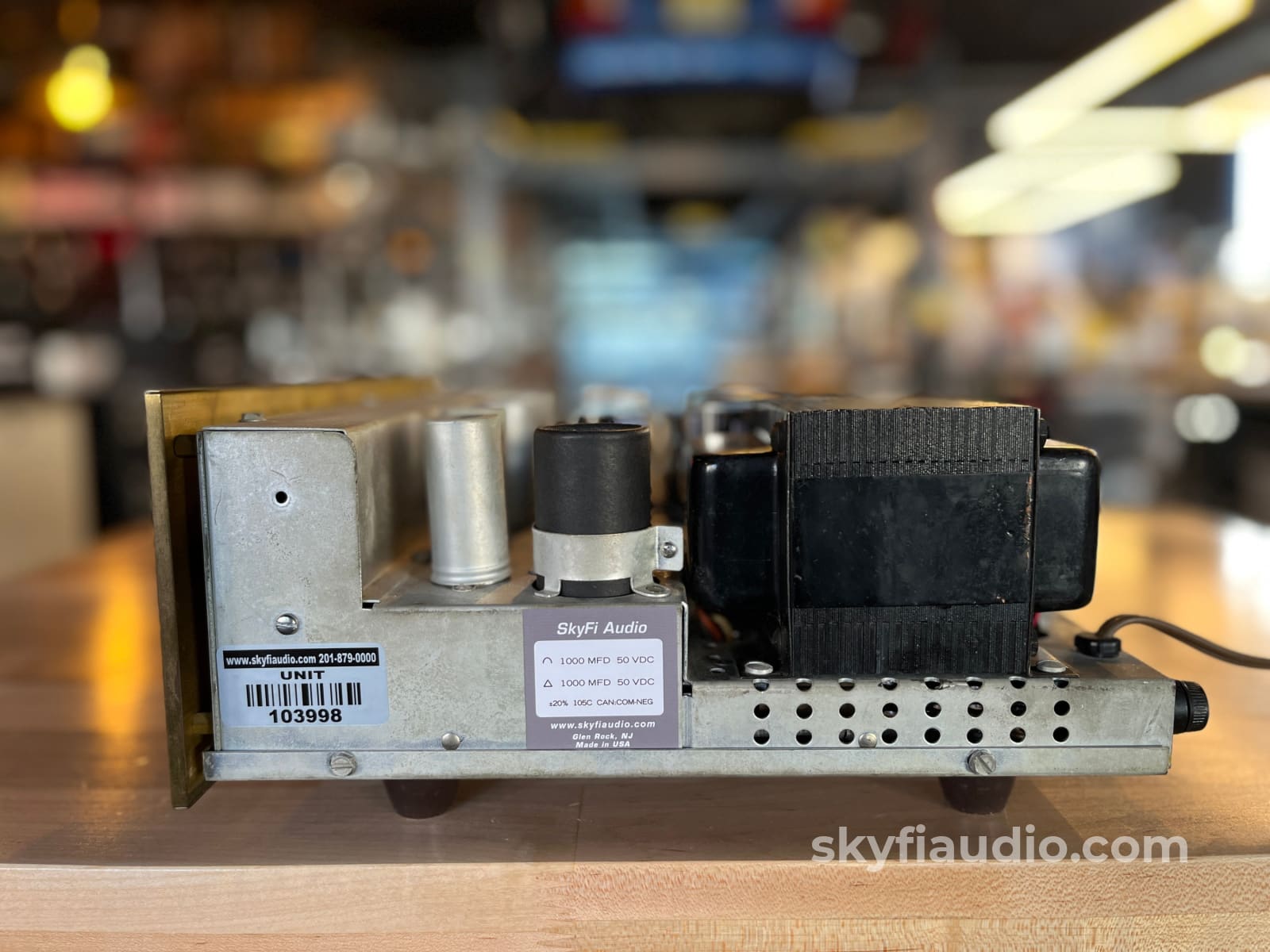 Fisher X-202 Stereo Master Control Amplifier (Integrated Amp) w/ Premium Vintage Tubes - Serviced Integrated Amplifier