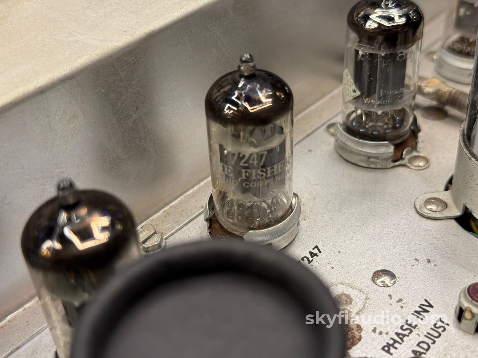 Fisher X-202 Stereo Master Control Amplifier (Integrated Amp) w/ Premium Vintage Tubes - Serviced Integrated Amplifier