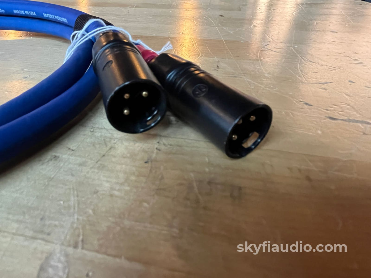 FMS Blue-6N XLR Cable Pair - 1m - Cables