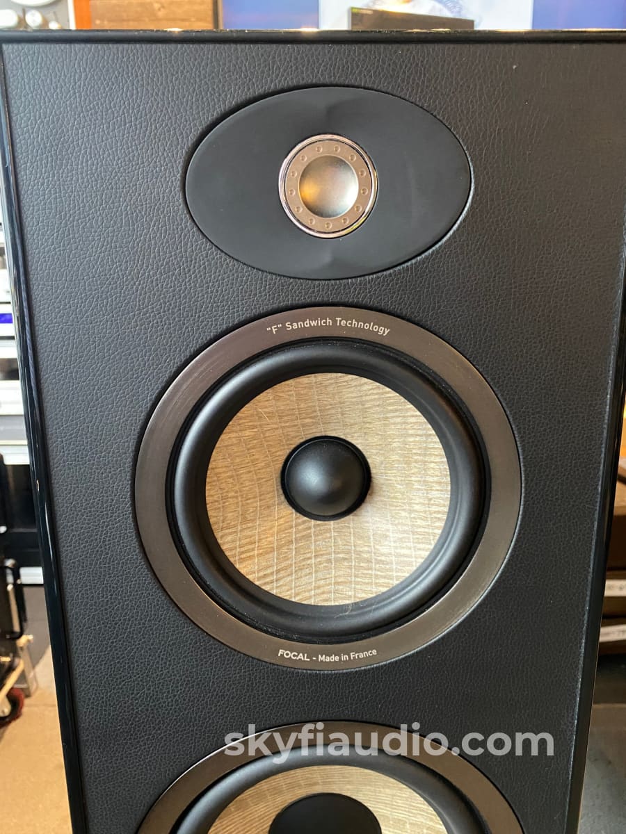 Focal Aria 948 Gloss Black Speakers - Impressive Bass Response
