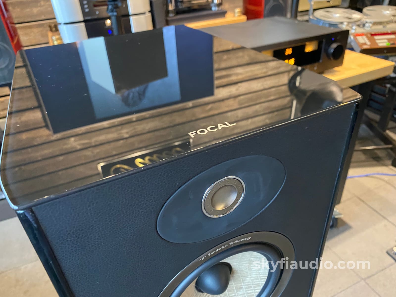 Focal Aria 948 Gloss Black Speakers - Impressive Bass Response