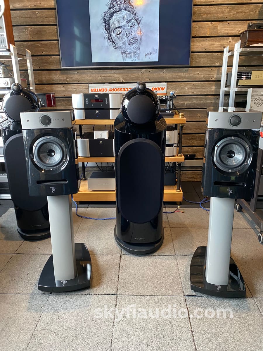Focal Diablo Utopia Iii Speakers - As New And Complete With Stands $25K Msrp