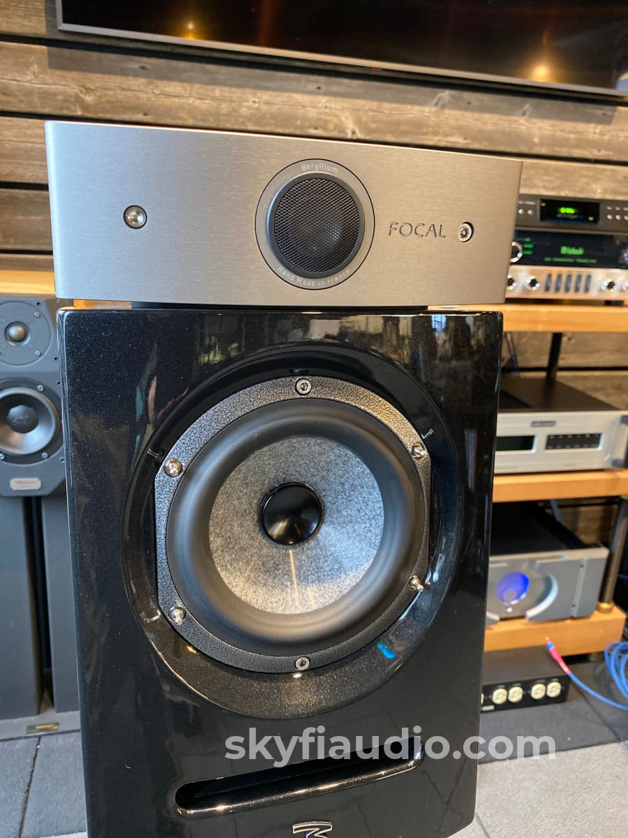 Focal Diablo Utopia Iii Speakers - As New And Complete With Stands