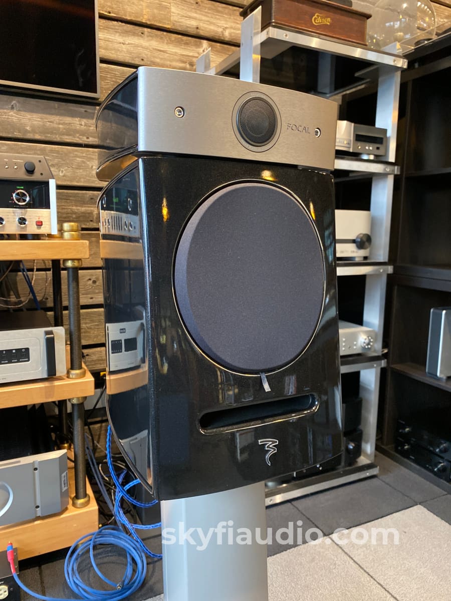 Focal Diablo Utopia Iii Speakers - As New And Complete With Stands