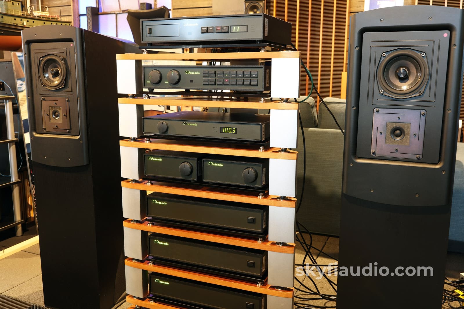 Full Naim Audio System - Curated With The Best Components Fully Active Nbl Speakers