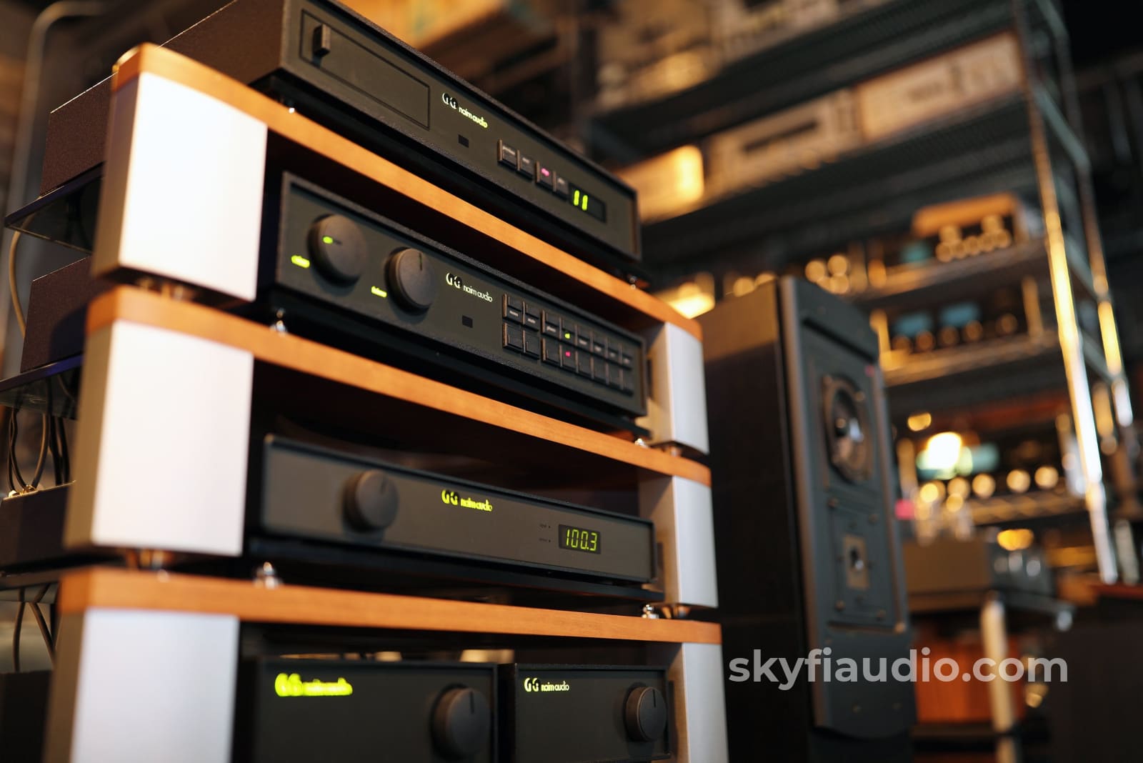Full Naim Audio System - Curated With The Best Components Fully Active Nbl Speakers
