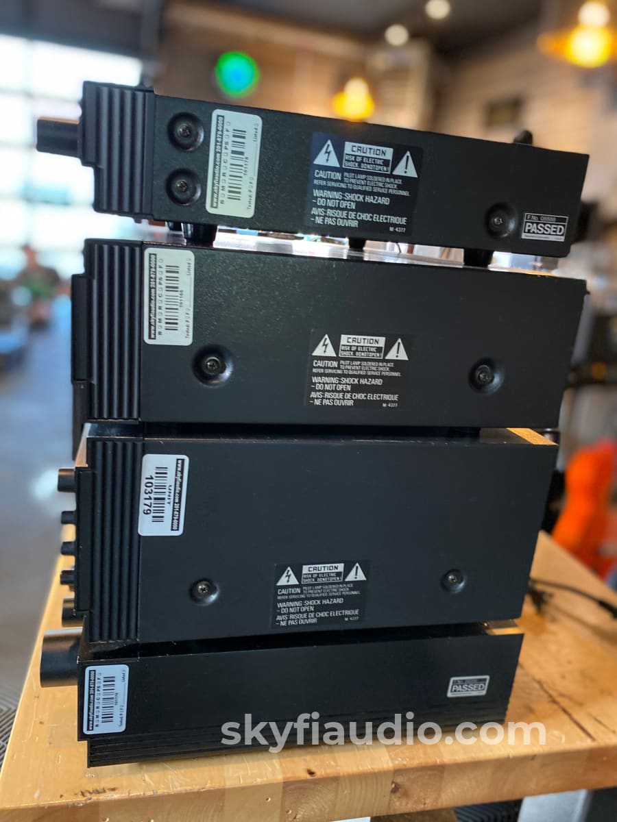 Full Nakamichi System From The Late 1980S! Stasis Pa-7 Amplifier Ca-7A Preamp More