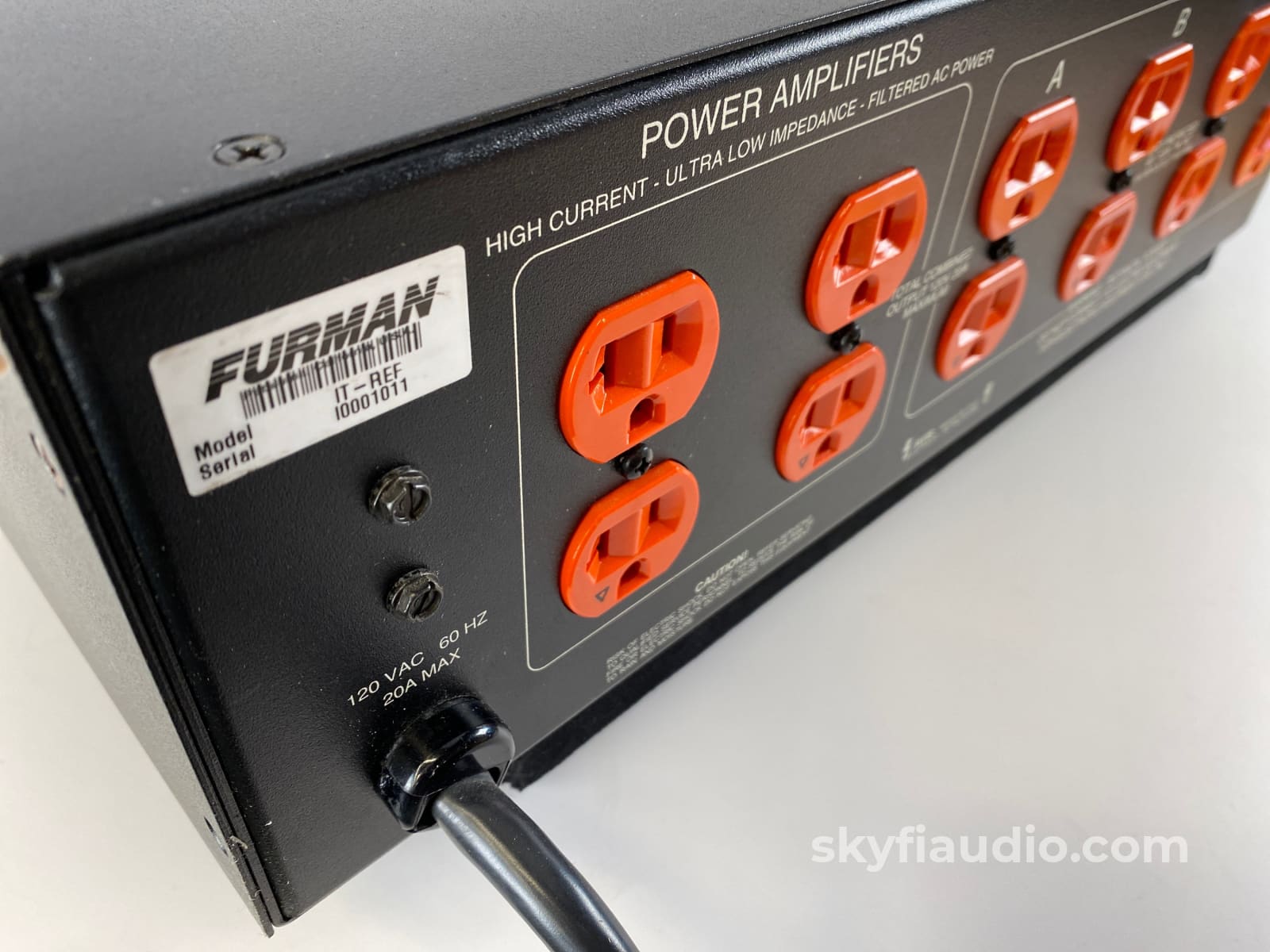 Furman It-Reference Discrete Symmetrical Balanced Ac Line Conditioner Power