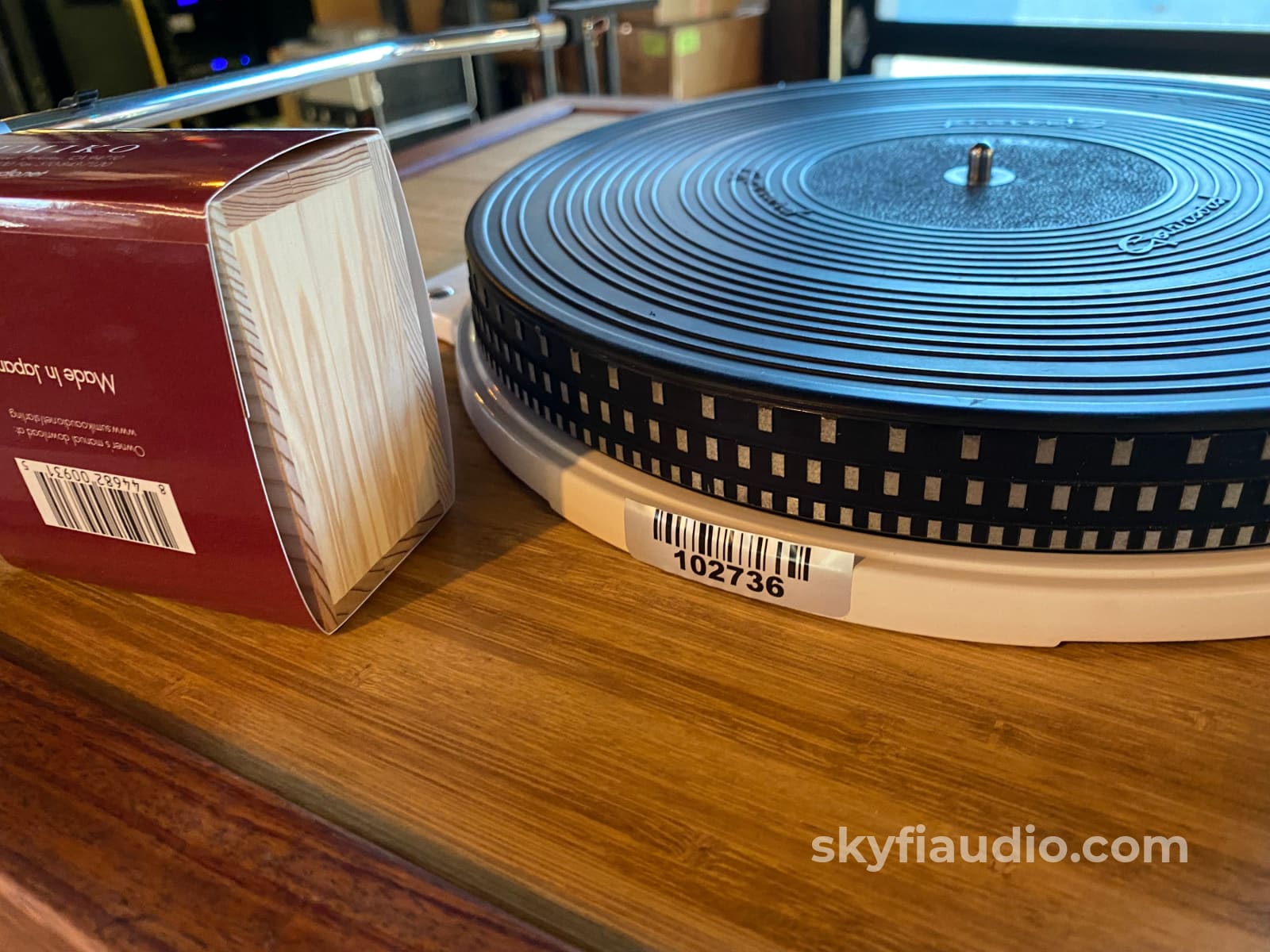 Garrard 301 Skyfi Custom Dual Tonearm Turntable With 12 Abis Arm And New Sumiko Starling
