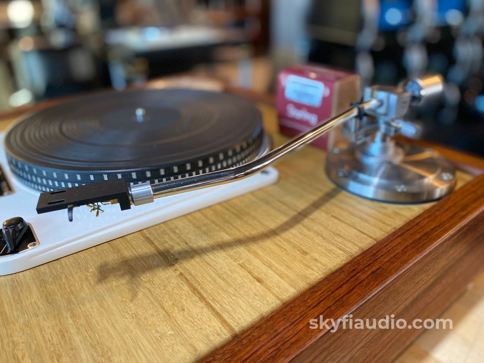 Garrard 301 Skyfi Custom Dual Tonearm Turntable With 12 Abis Arm And New Sumiko Starling
