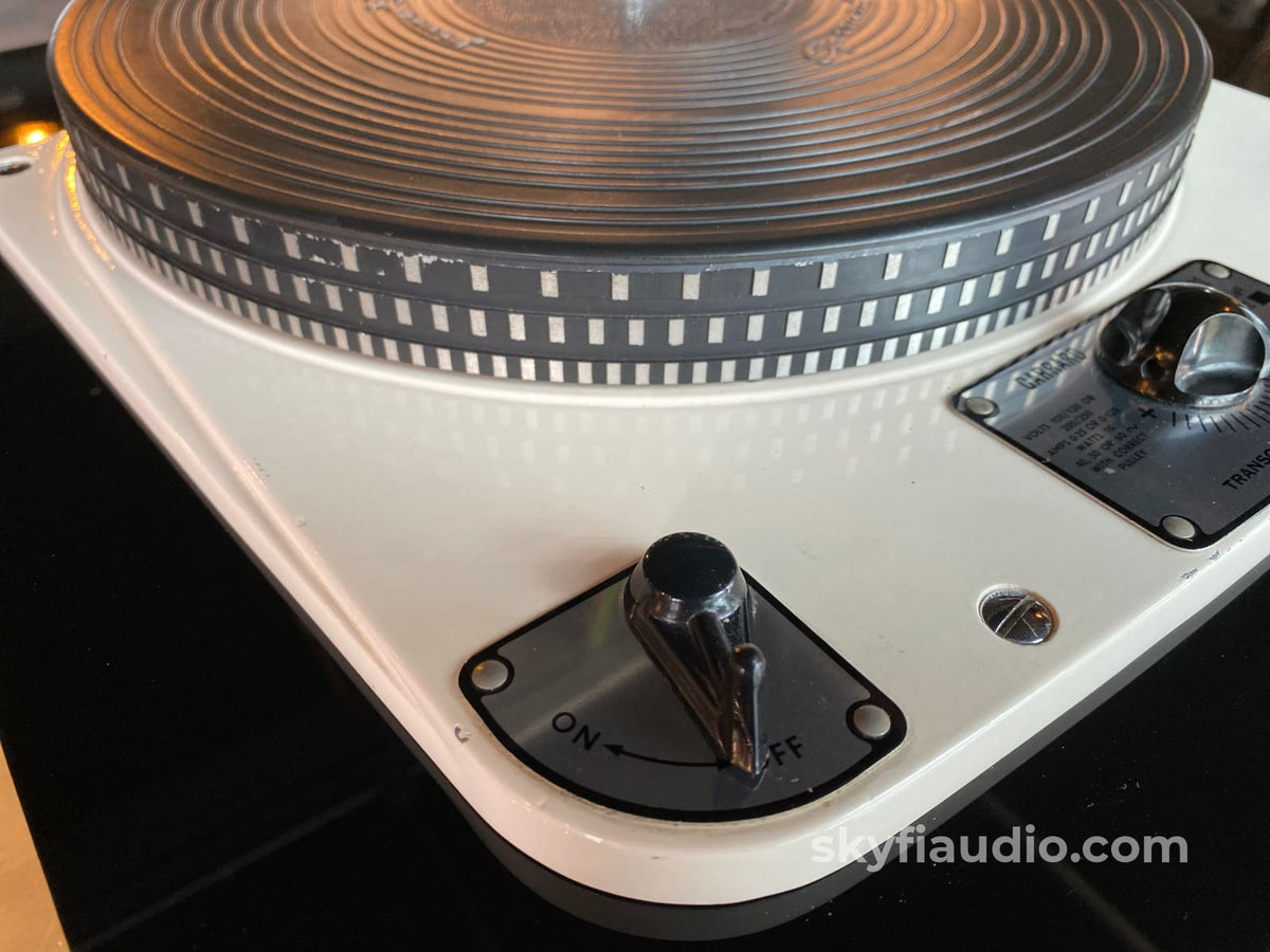 Garrard 301 Custom Turntable With 12 Sme And Sumiko Blackbird- Dream Build