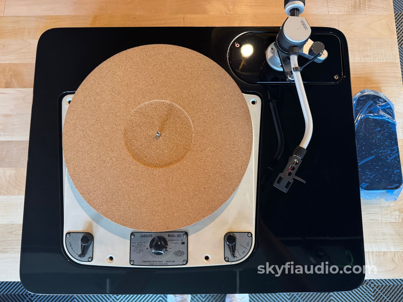 Garrard 301 Vintage Turntable W/ - Custom Wood Plinth and Choice of Tonearm Turntable