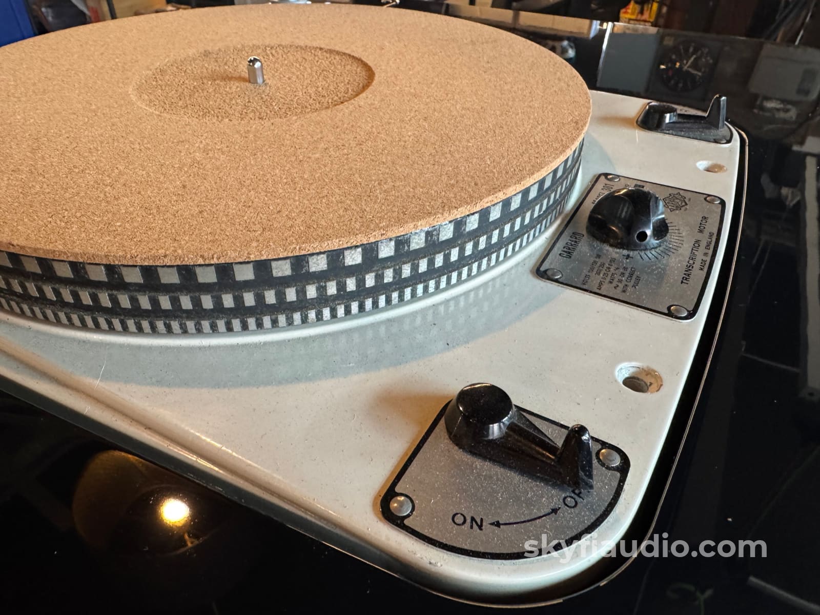 Garrard 301 Vintage Turntable W/ - Custom Wood Plinth and Choice of Tonearm Turntable
