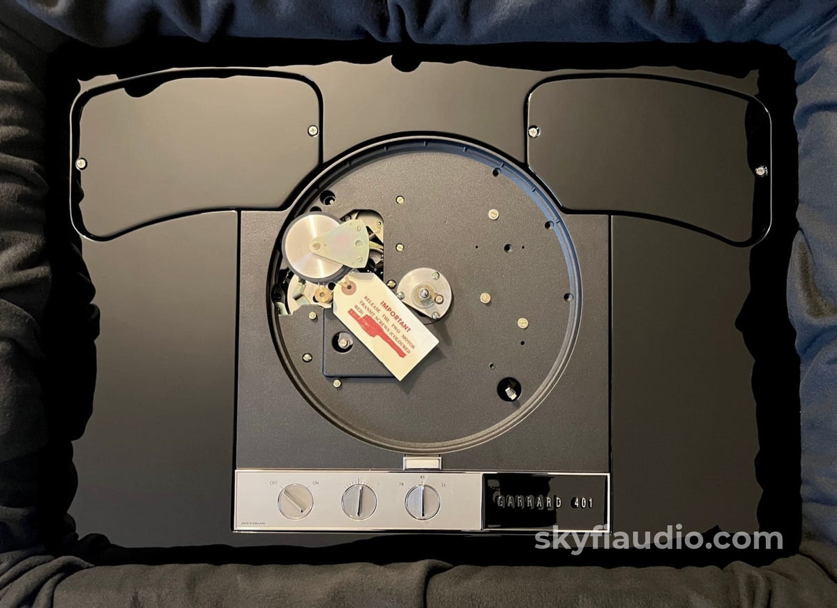 Custom Artisan Fidelity Garrard 401 Turntable - w/ New Lyra Delos MC Turntable