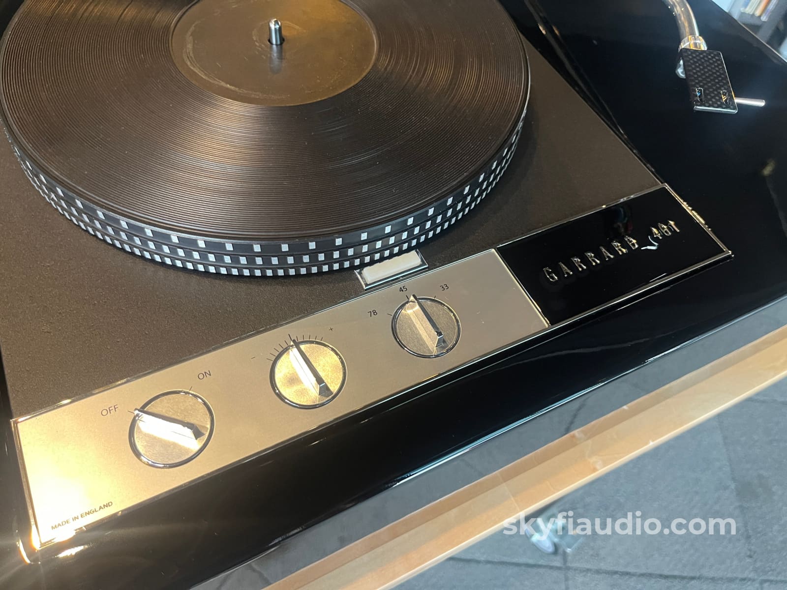 Custom Artisan Fidelity Garrard 401 Turntable - w/ New Lyra Delos MC Turntable