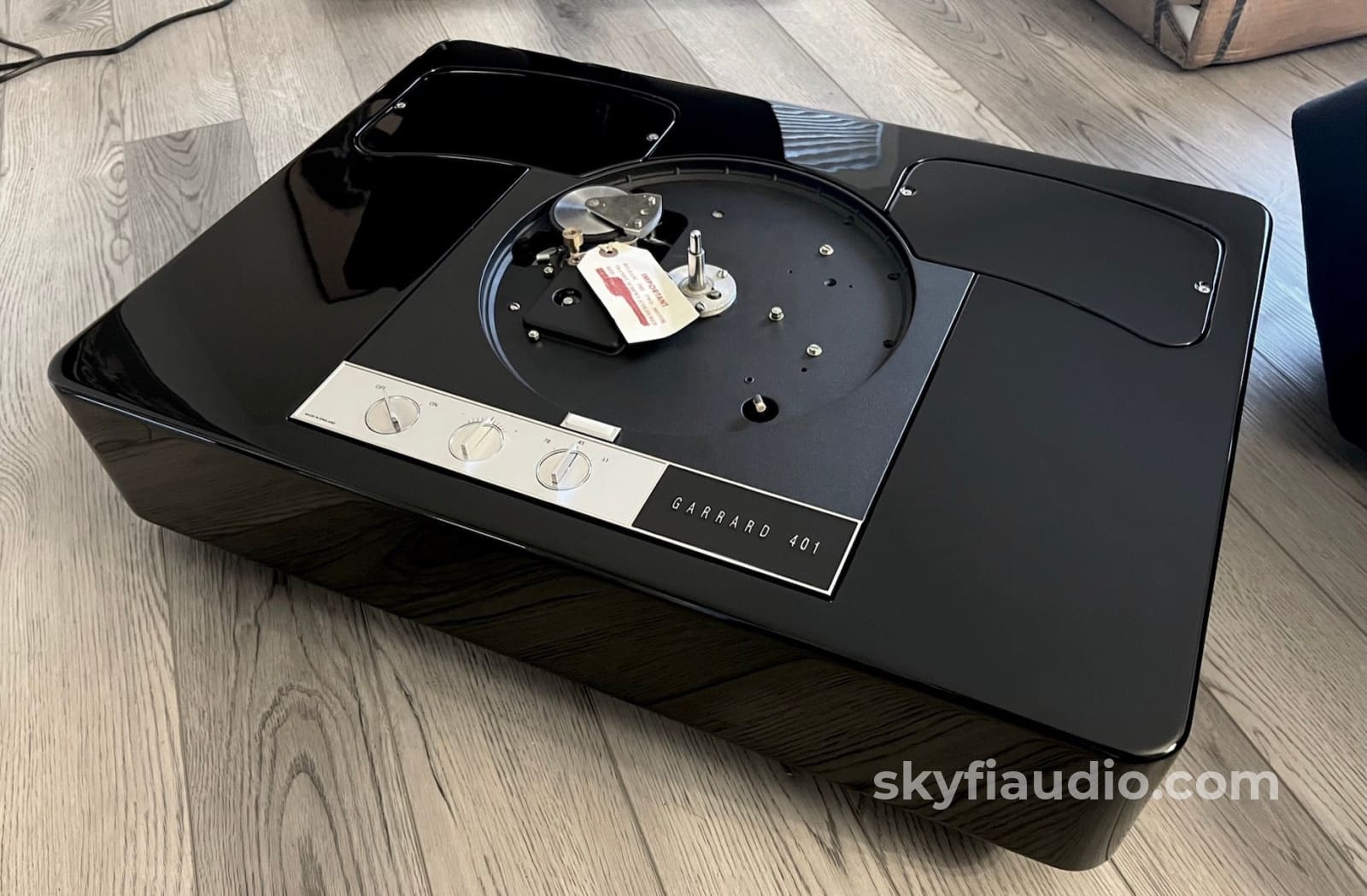 Custom Artisan Fidelity Garrard 401 Turntable - w/ New Lyra Delos MC Turntable