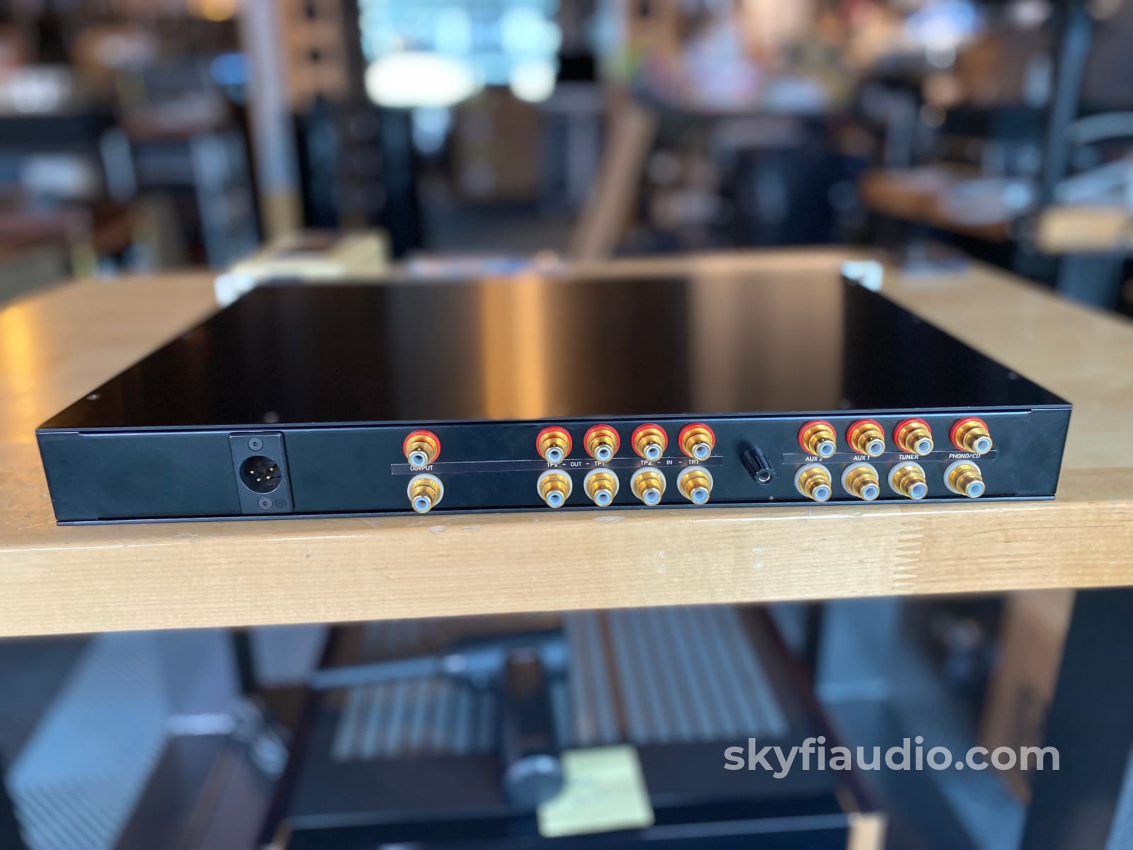 Goldmund Memesis 7 Preamp (Skyfi Restored) W/ Mc Phono + Penny & Giles Volume Control Preamplifier