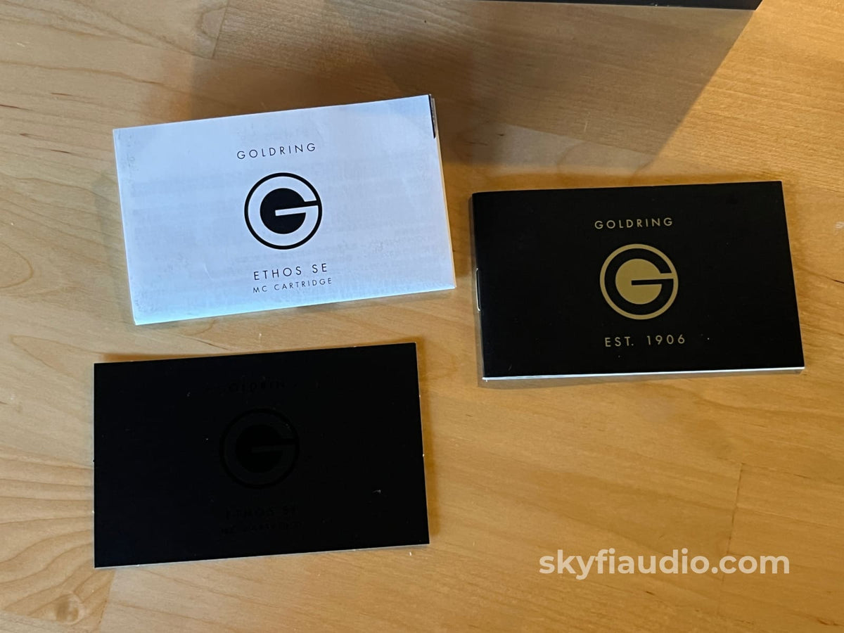Goldring Ethos SE MC Phono Cartridge - W/ Box + Stylus Protector - Phono Cartridge