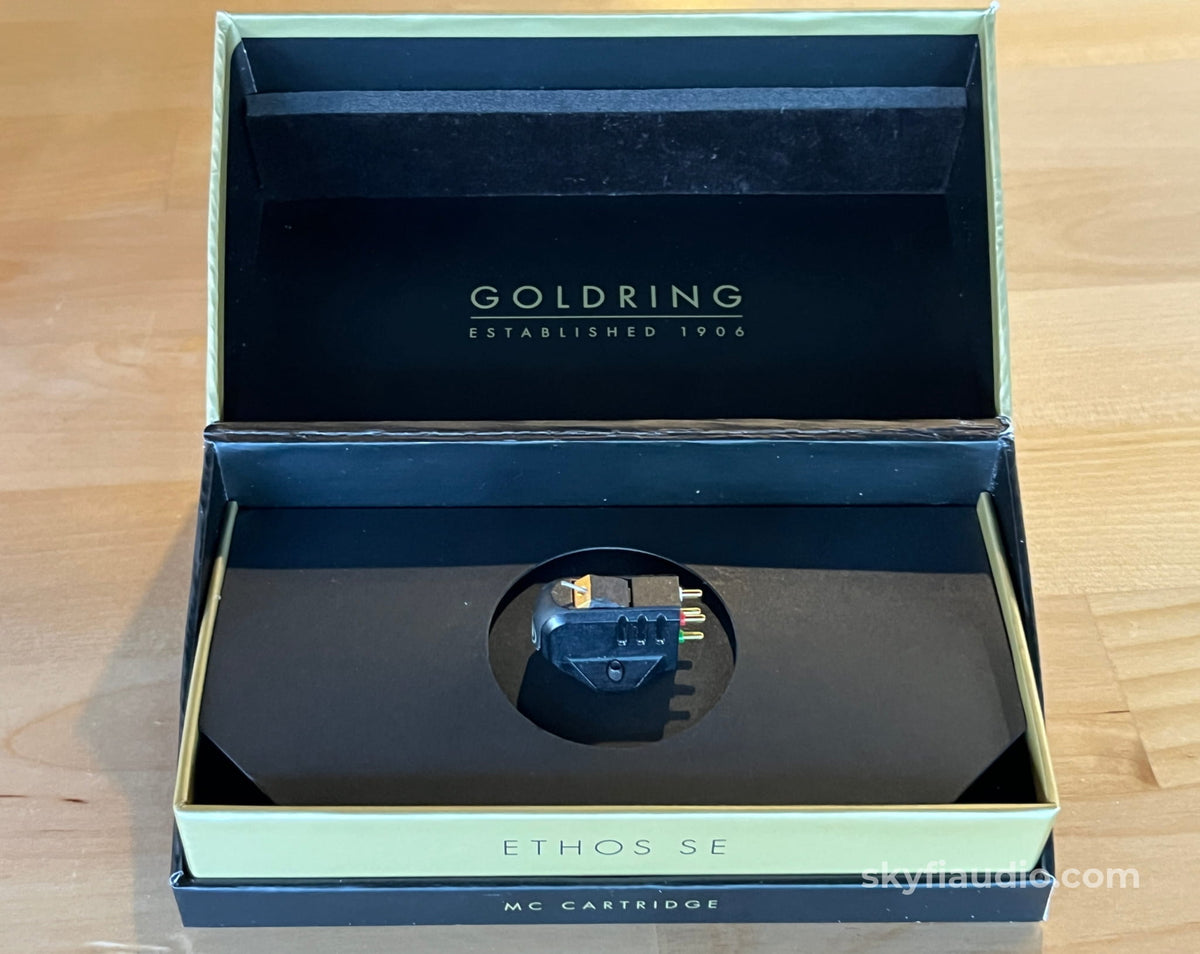 Goldring Ethos SE MC Phono Cartridge - W/ Box + Stylus Protector - Phono Cartridge