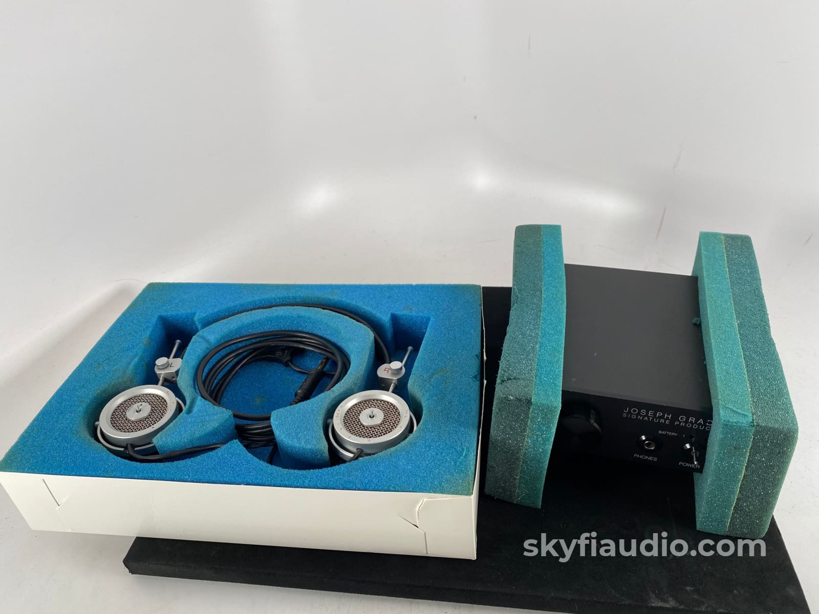 Grado Hp-1 (Hp-1000 Series) Rare And Legendary Vintage Headphones With Hpa-1 Battery Powered