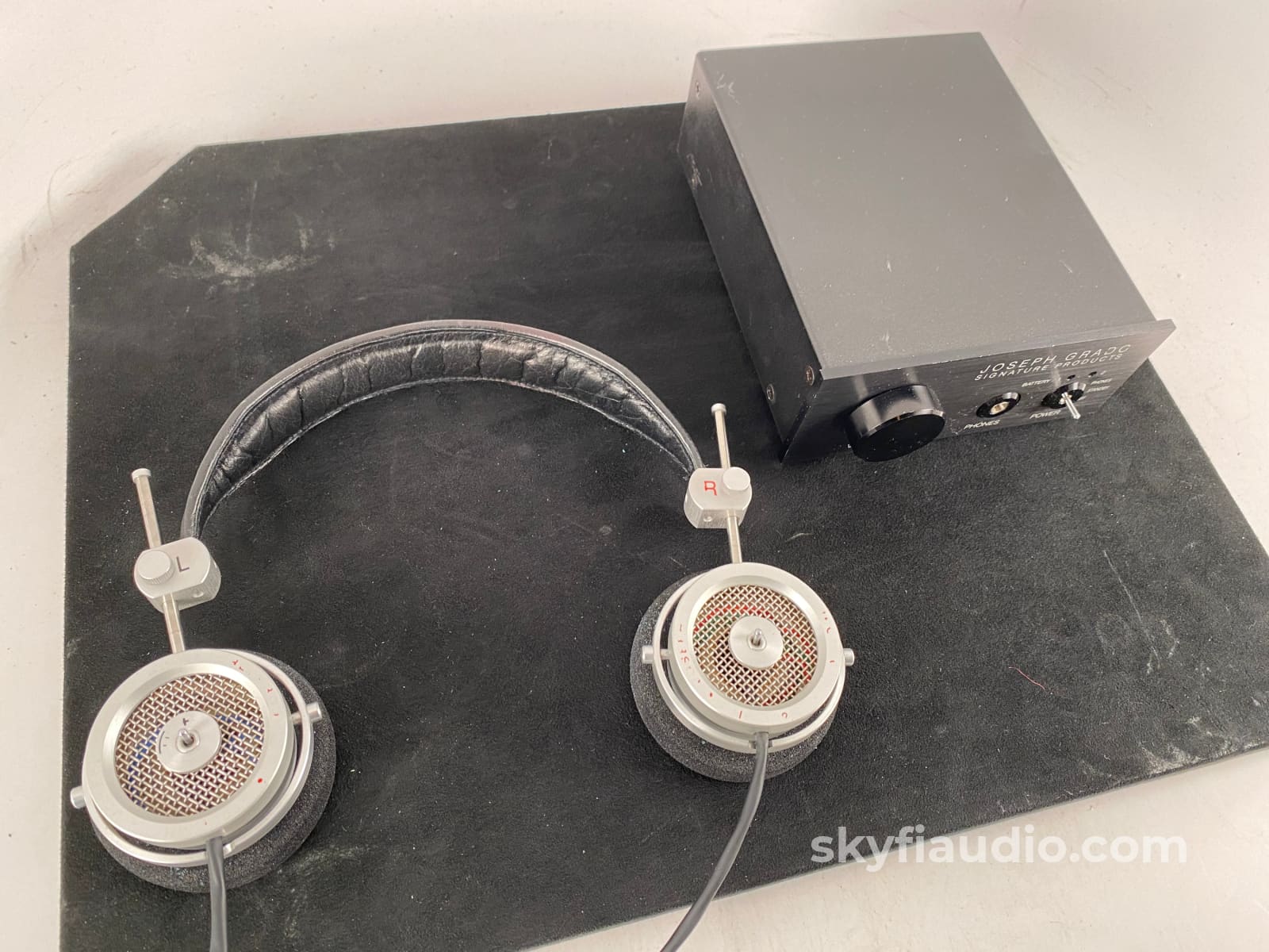 Grado Hp-1 (Hp-1000 Series) Rare And Legendary Vintage Headphones With Hpa-1 Battery Powered