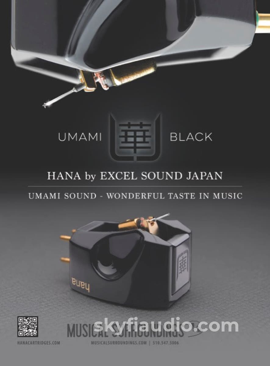 Hana Umami Black Moving Coil Cartridge MC Pre Order Phono Cartridge