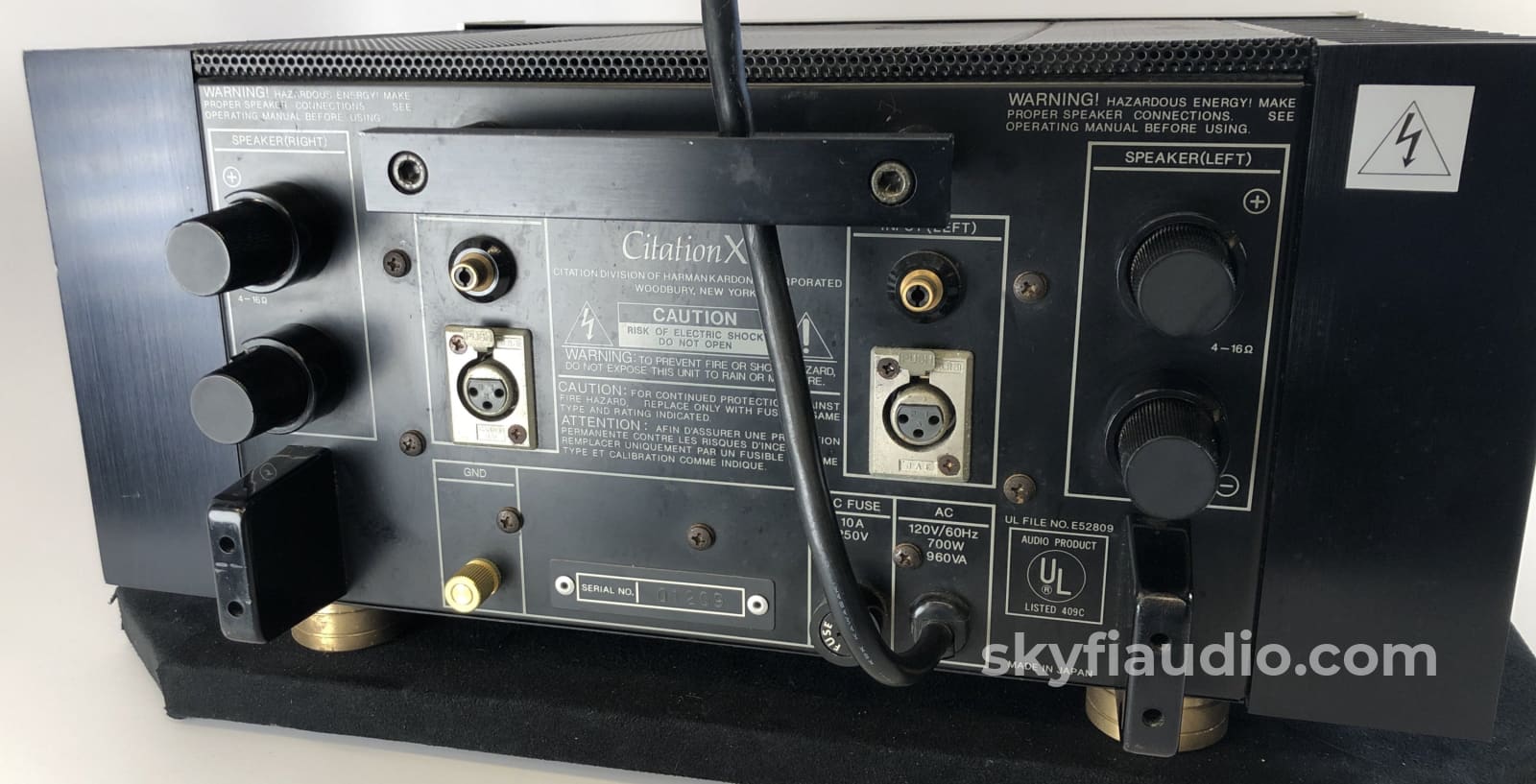 Harman Kardon Citation X-I Amplifier - Very Rare And Collectable