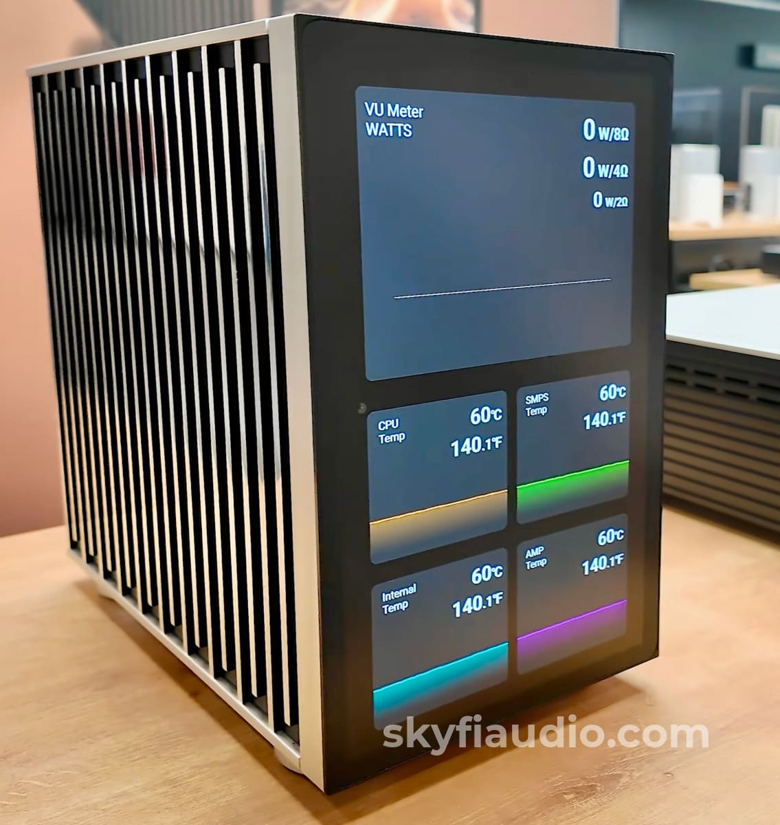HiFi Rose RA80 Monoblock Amplifier w/ 2,000 Watts and OLED Touchscreen Display - New Release - Amplifier