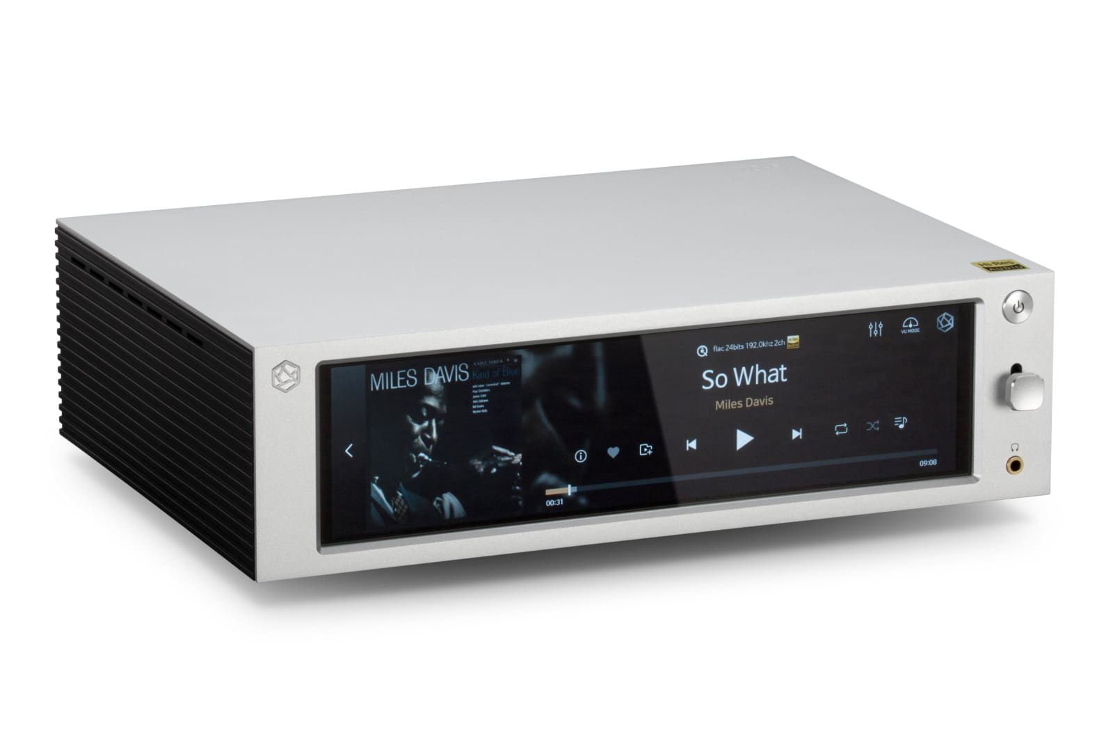 Rs201E Wireless Network Streamer & Integrated Amplifier Silver