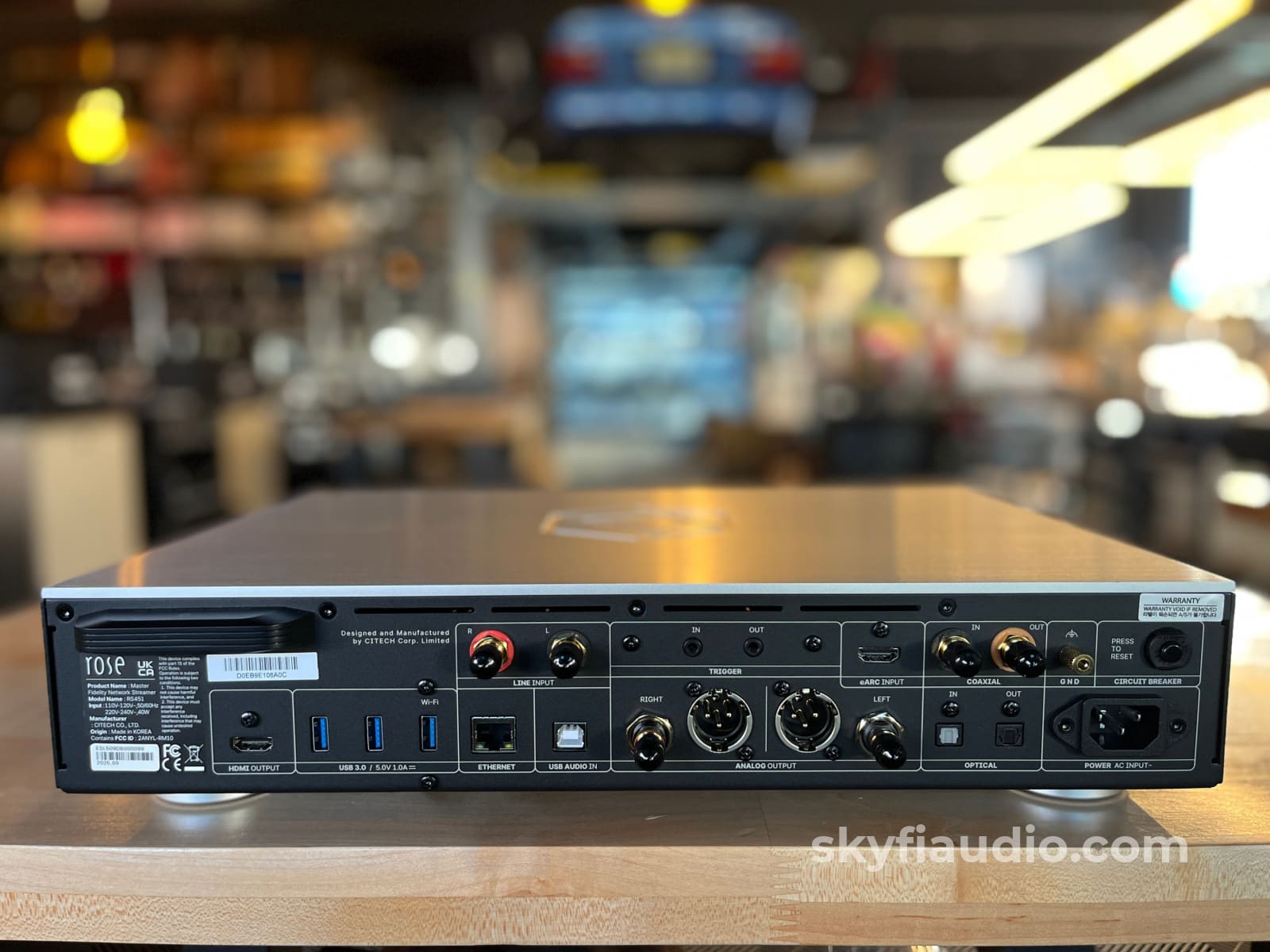 HiFI Rose RS451 Network Streamer - New Release - Now in Stock! CD + Digital