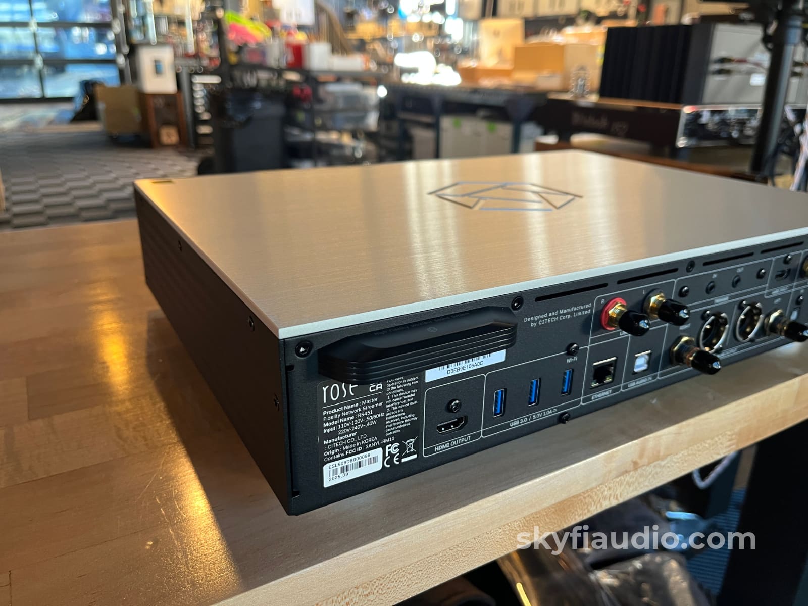 HiFI Rose RS451 Network Streamer - New Release - Now in Stock! CD + Digital