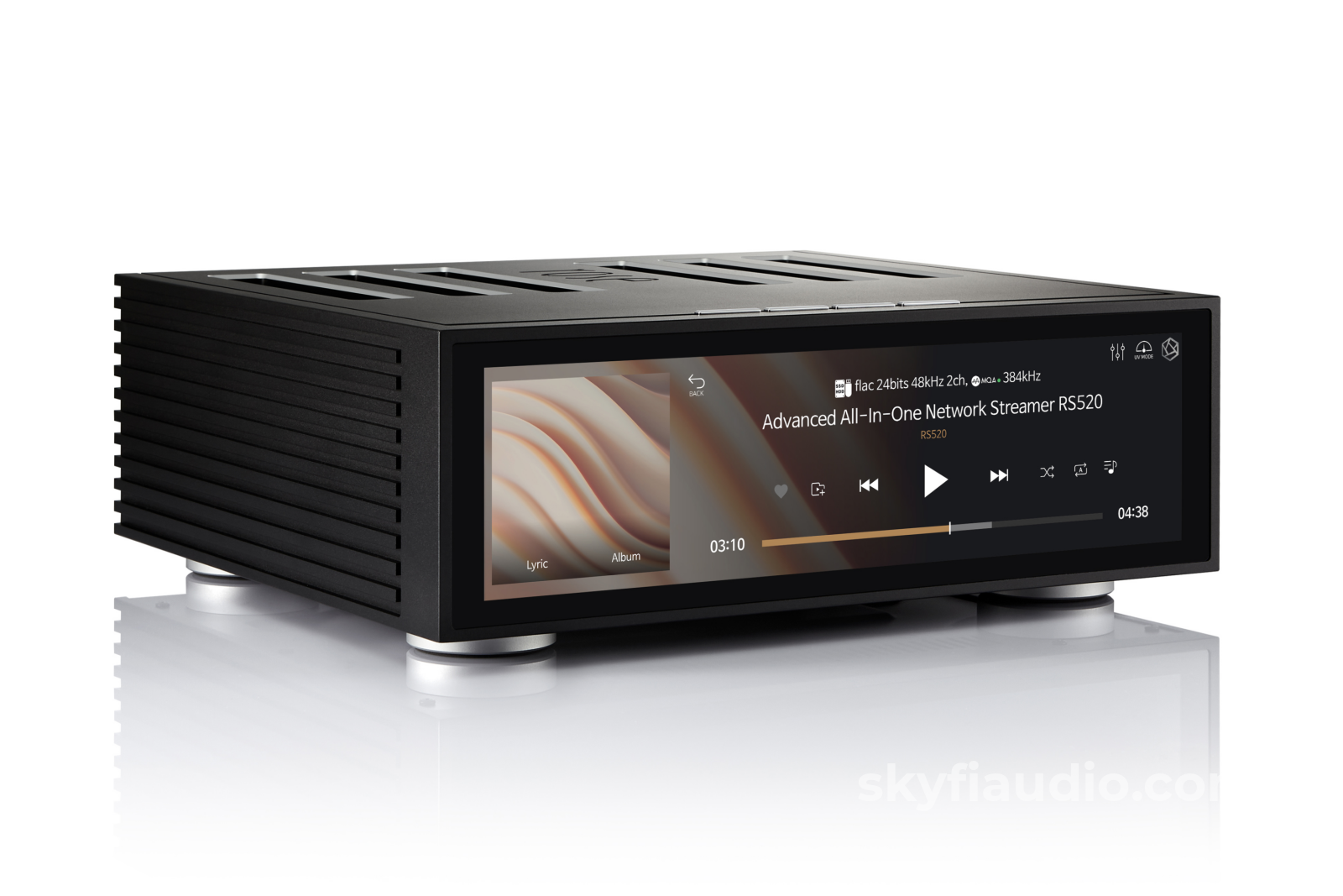 Rs520 Wireless Network Streamer & Integrated Amplifier Black