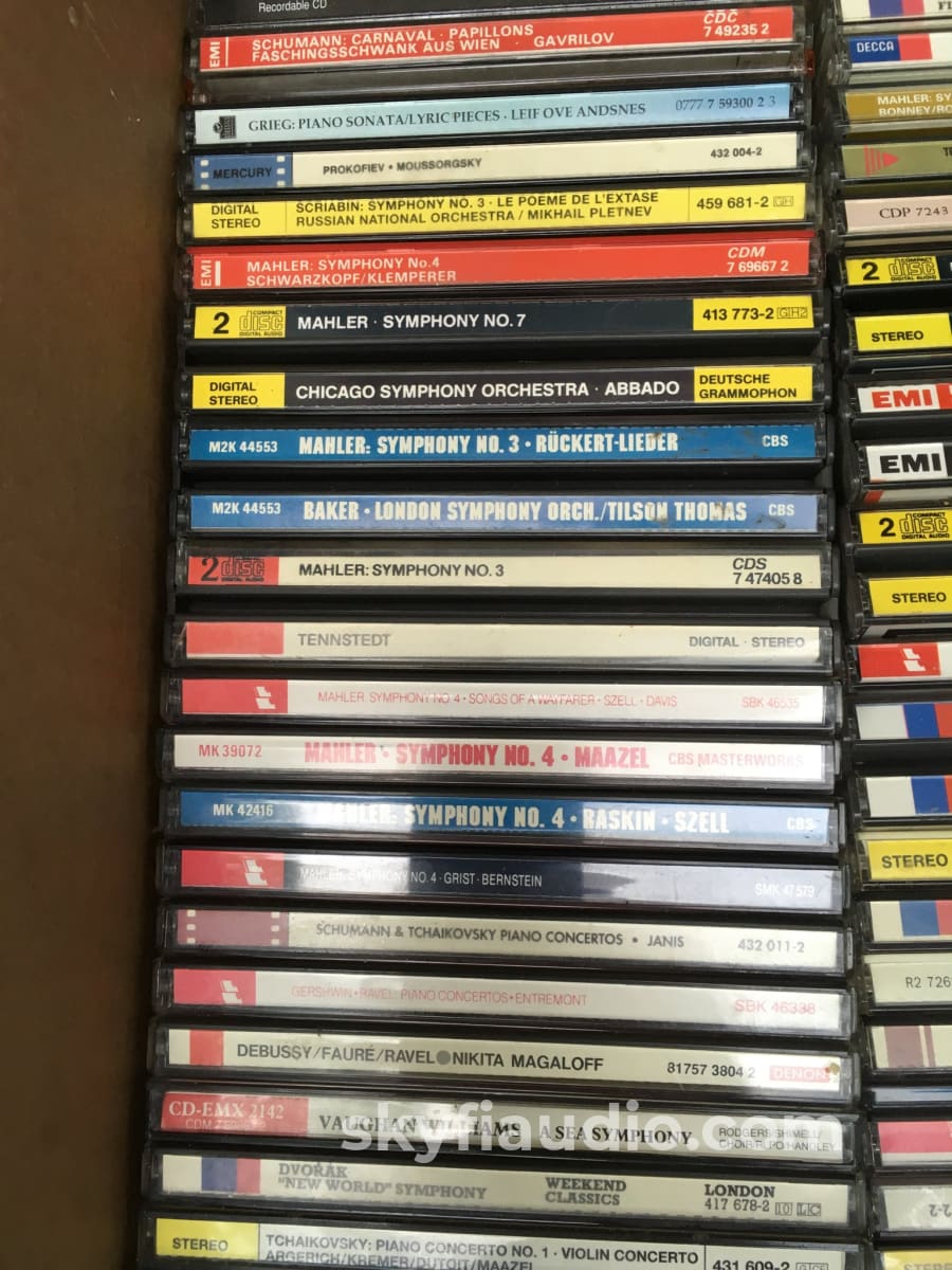 Huge Classical Cd Collection - 650 Cds Music
