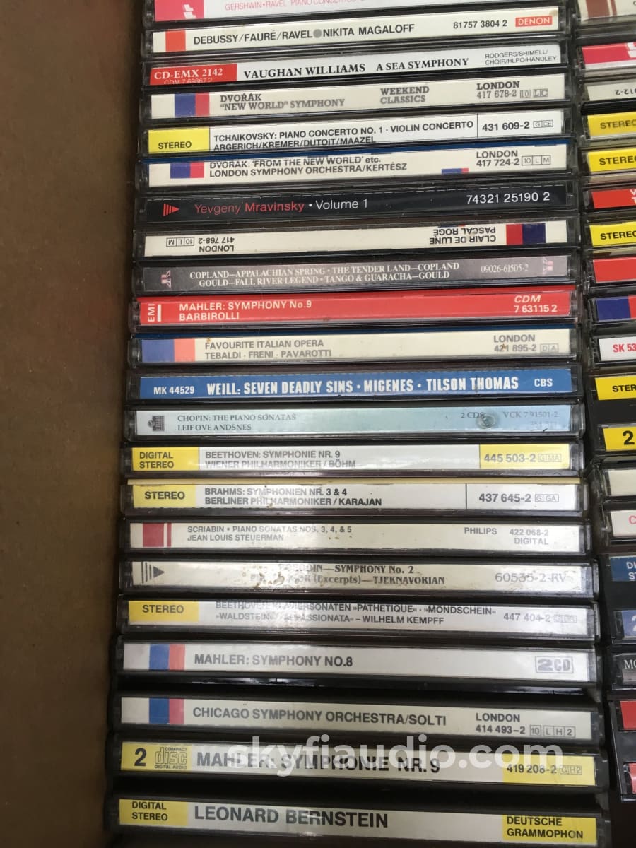 Huge Classical Cd Collection - 650 Cds Music