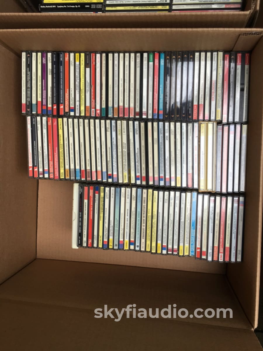 Huge Classical Cd Collection - 650 Cds Music