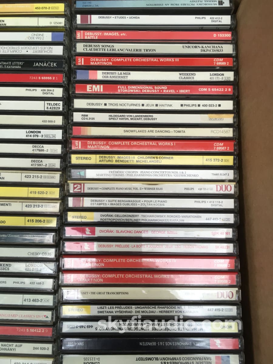 Huge Classical Cd Collection - 650 Cds Music
