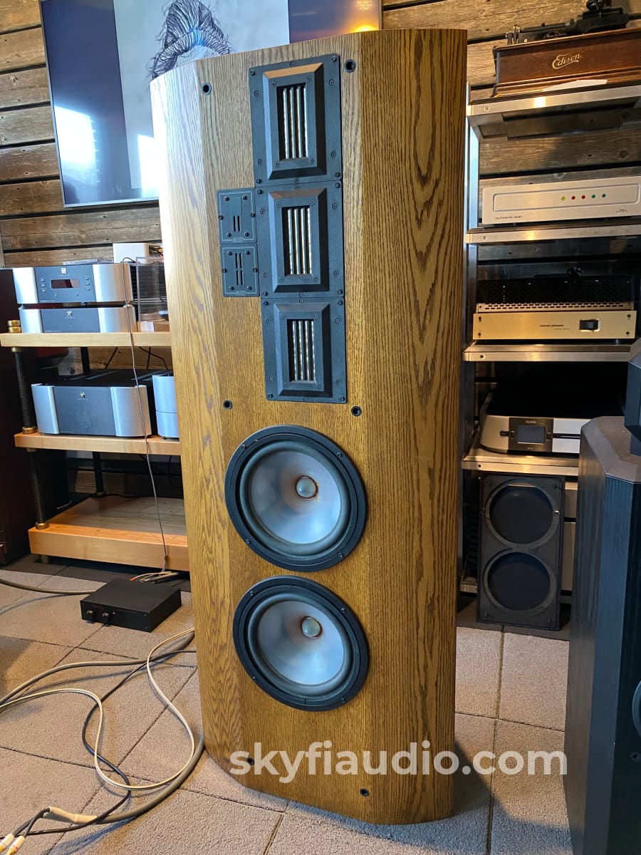 Infinity Reference Standard Rs Ii-A Vintage Ribbon Speakers With Lf Eq Very Clean