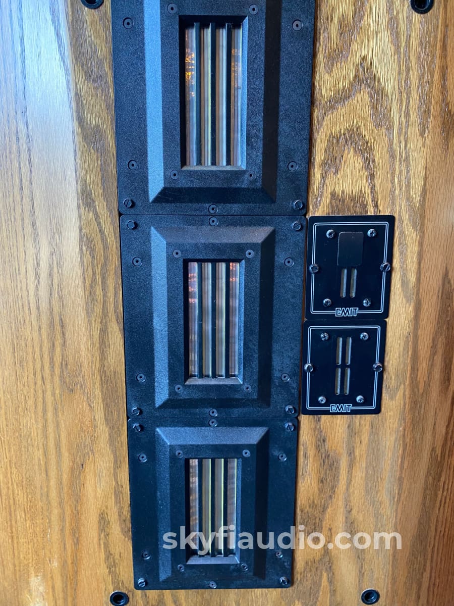 Infinity Reference Standard Rs Ii-A Vintage Ribbon Speakers With Lf Eq Very Clean