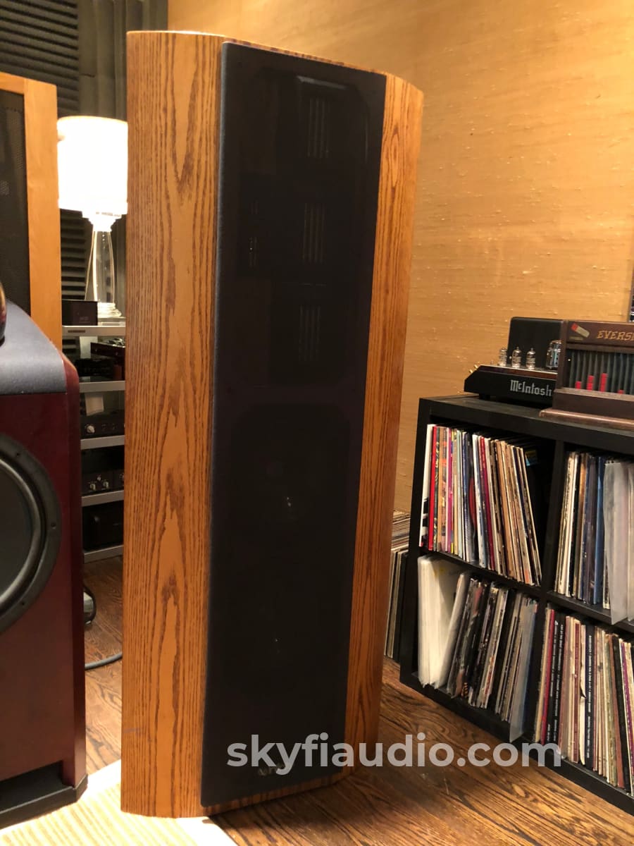 Infinity Reference Standard Rs Ii-B Vintage Ribbon Speakers With Lf Eq Near Perfect