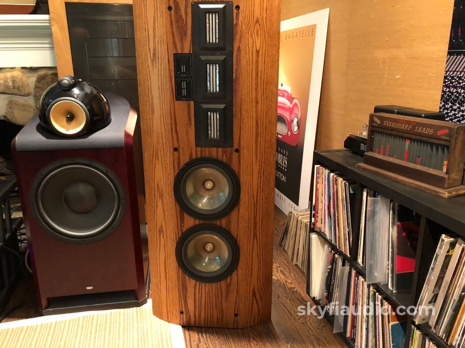 Infinity Reference Standard RS II-B Vintage Ribbon Speakers with LF EQ